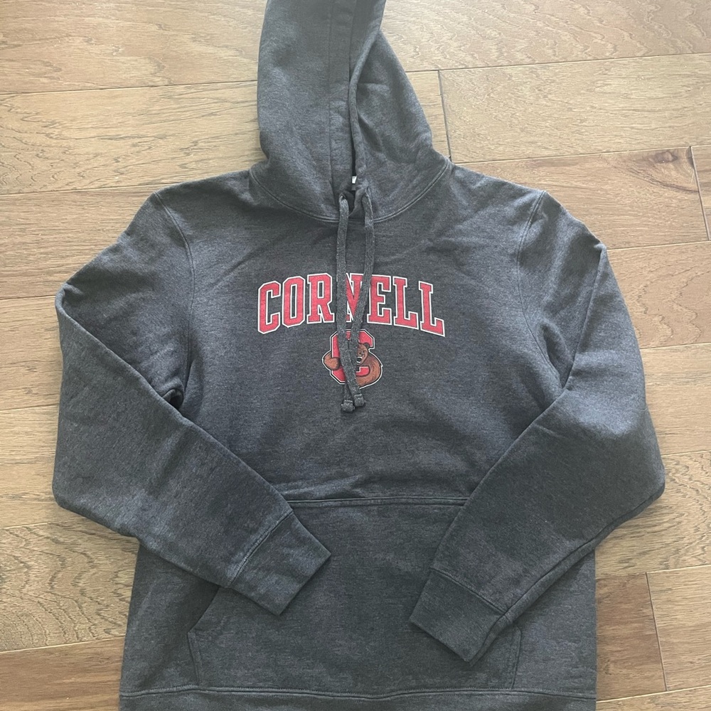 Cornell Gray Hoodie for women (or men)
